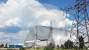 Chernobyl Ukraine new steel confinement sarcophagus