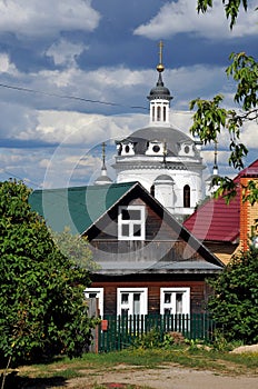 Chernoostrovsky convent, town of Maloyaroslavets, Russia