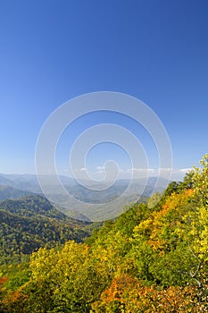 Cherohala Skyway in late October