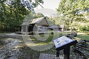 Cherokee homestead cabin