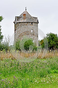 Cherrueix, France - september 7 2020 : picturesque village