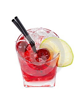 Cherry amaretto sours