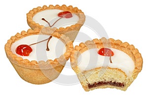 Cherry Bakewell Tarts