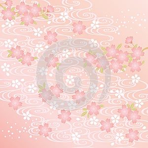 Cherry blossom background