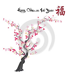 cherry blossom for Chinese new year and lunar new year