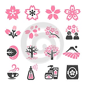 Cherry blossom icon