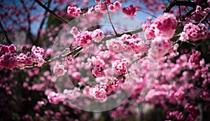 The Cherry blossoms in kunmingï¼ŒChina