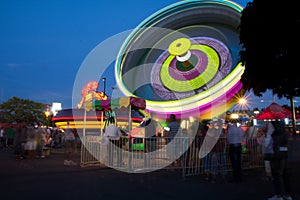 Cherry Blossoms on Sidewalk Path