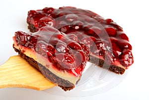 Cherry cake photo