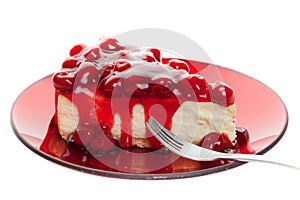 Cherry cheese cake