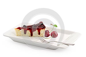 Cherry cheese cake