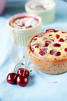 Cherry clafoutis