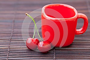 Cherry cup