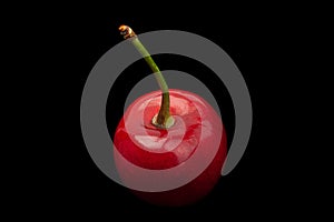 Cherry fruit closeup