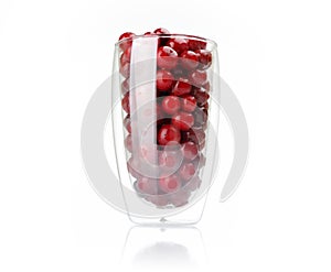 Cherry in glass