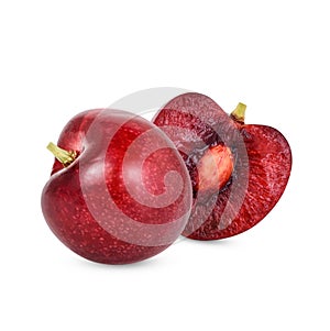 Cherry isolated on white background