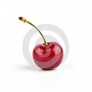 A cherry isolated on a white background photo