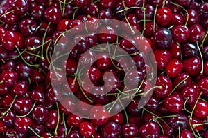 Cherry in market