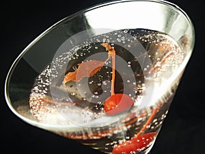 Cherry martini