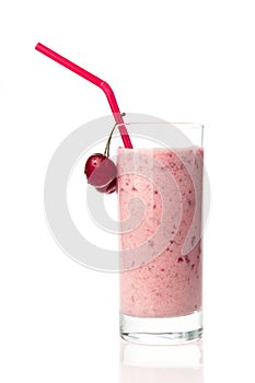 Cherry milkshake