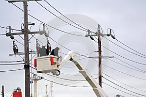 Cherry picker photo