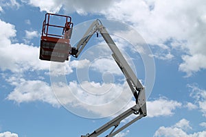 Cherry Picker Lift.