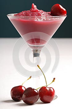 Cherry slush