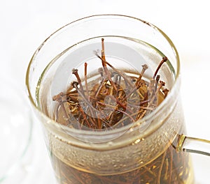 Cherry stalks infusing