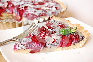 Cherry tart