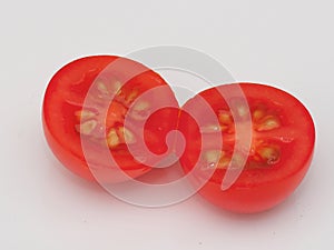 Cherry Tomato Cut In Half