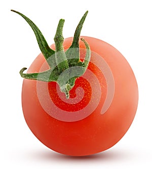 Cherry tomato isolated on white background