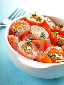 Cherry tomato salad