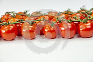 Cherry tomatoes branches