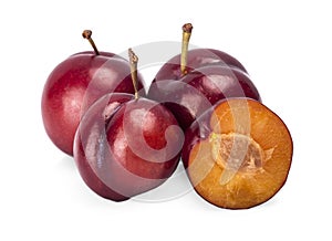 Cherry isolated on white background