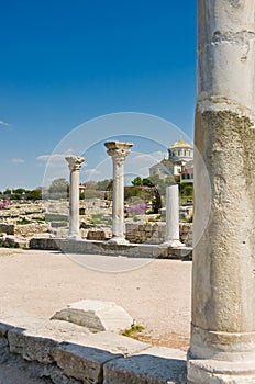 Chersonesus near Sevastopol in Crimea