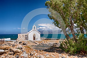 Chersonissos coast. Crete. Greece