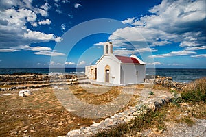 Chersonissos coast. Crete. Greece