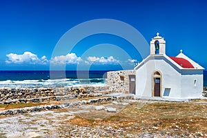 Chersonissos coast. Crete. Greece