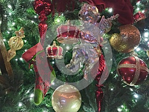 Cherub on a Christmas Tree
