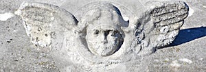 Cherub with Wings Magnolia Cemetery 1