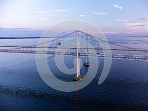 Chesapeake Bay Bridge Aerial Photo