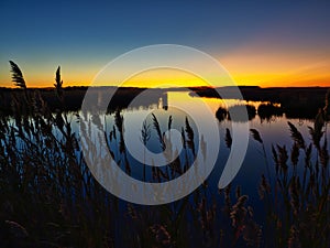 Chesapeake Bay Estuary at Sunrise