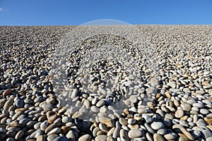 Pebbles on Chesil Beach Dorset England