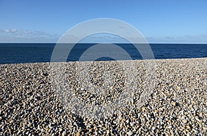 Pebbles on Chesil Beach Dorset England