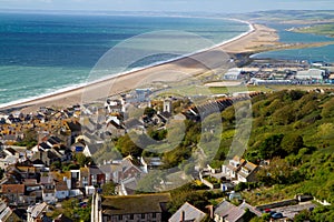 Chesil beach Dorset England