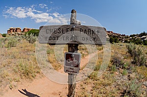 Chesler Park Sign