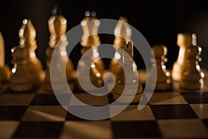Chess is aogic Board game with special pieces on a 64-cell Board for two opponents, combining elements of art in terms of chess