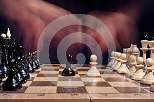 Chess battle creative