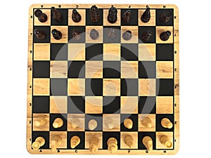 Chess-board with chess