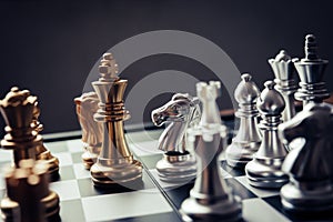 Chess board - A competitive business idea to succeed.